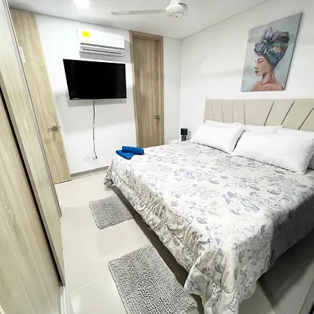 Apartamento Lujoso Frente Al Mar En Nuevo Cartagena